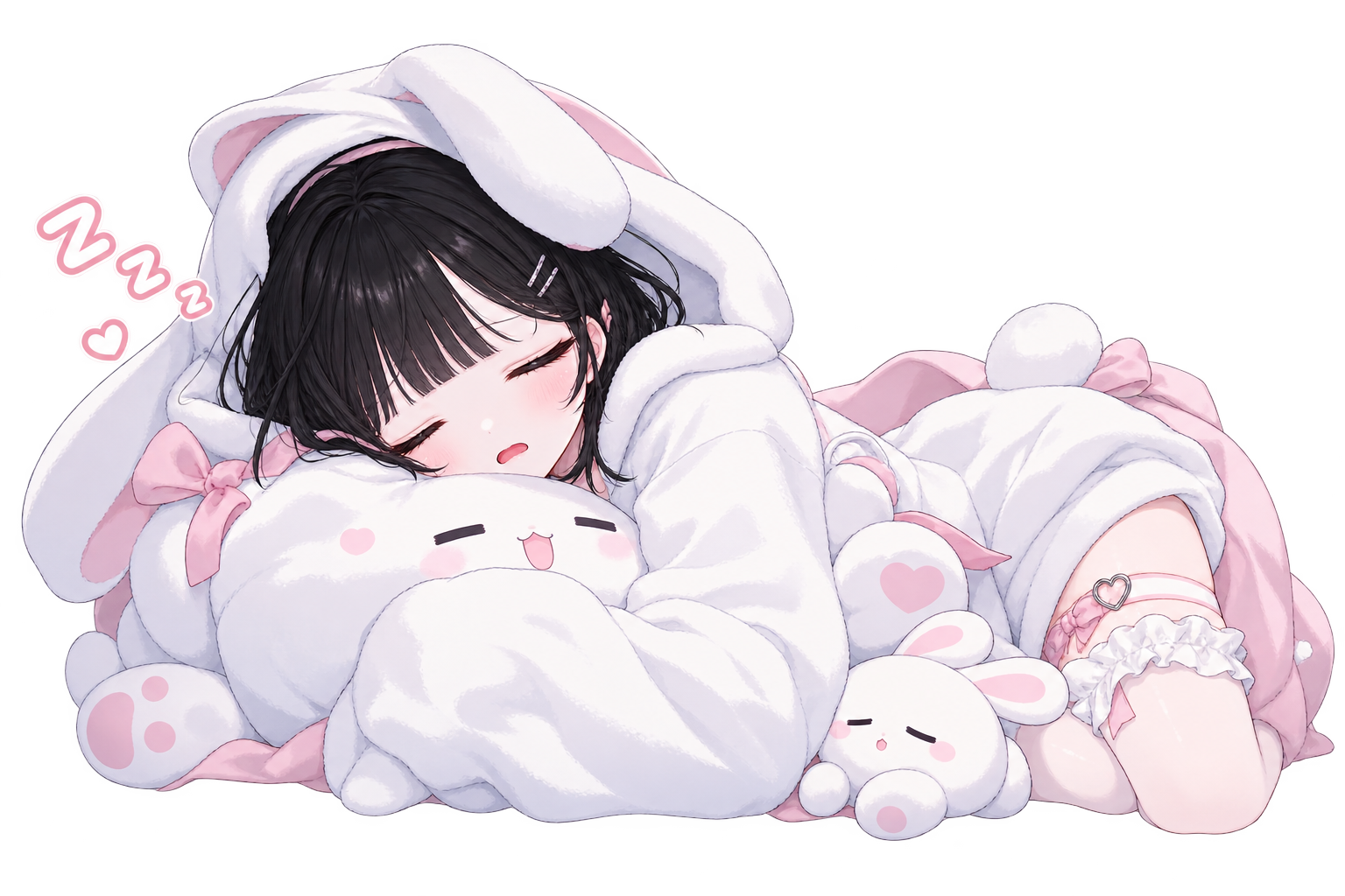 잠든 큐티섹시